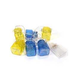 Cordão luminoso decorativo LED CHAIN 18xLED/0,6W/3xAA