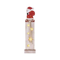 Decoração de Natal LED 7xLED/2xAA pai natal