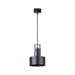 Candelabro suspenso RIF 1xE27/60W/230V preto
