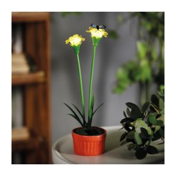 Luminária solar LED 1,2 V 200 mAh IP44 — flor