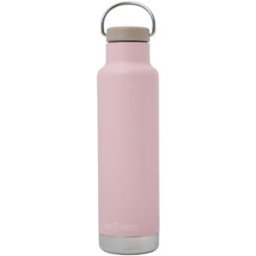Klean Kanteen Classic Insulated Water Bottle 1008461 Lotus, Loop Cap, garrafa térmica, 592 ml