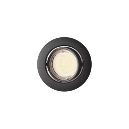 Philips - Candeeiro de teto encastrado PERIDOT 1xGU10/7W/230V preto