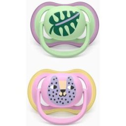 Pack 2 Chupetas Ultra Air Deco Philips Avent para Menina, 6-18M