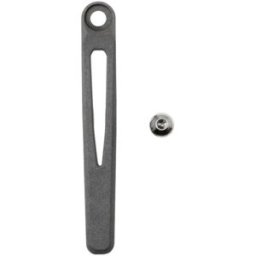 Chris Reeve Knives Chris Reeve MIM Pocket Clip and Screw Large & Small Inkosi CRK-5050 Sand Blasted Titanium, clipe de bolso