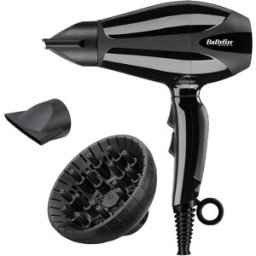 Secador de Cabelo Compact Pro 2400 6715DE 2400W (Preto) - BABYLISS