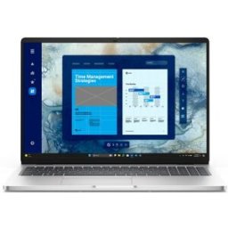 Dell Pro 16 PC16250 - AI PC - Intel Core Ultra 7 - 255U / até 5.2 GHz - Win 11 Pro - Intel Graphics - 16 GB RAM - 512 GB SSD NVMe - 16" IPS 1920 x 1200 (Full HD Plus) - Gigabit Ethernet - Wi-Fi 6E - prata platinado - BTS - com 1 Ano Básico no local