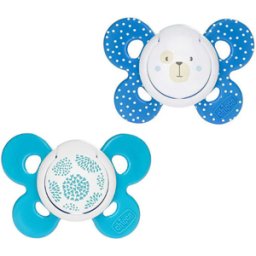 Chicco Physio Forma Comfort Chupeta 6-16m 2 unidades Cor Azul