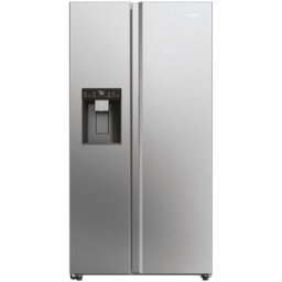 Frigorífico Americano Side By Side SBS 90 Serie 5 HSW59F18EIMM 601L (Platina/Inox) - HAIER