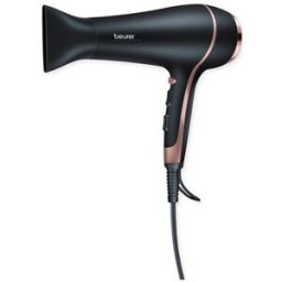 Secador de Cabelo HS60 2200W (Preto/Dourado) - BEURER
