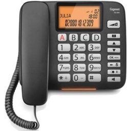 Siemens Telefone Fixo DL580 (Preto) - GIGASET
