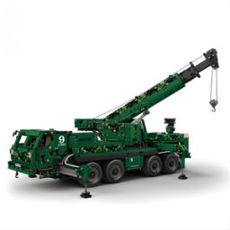 Mould King 20009 – Mould King Armored Recovery Crane G-BKF