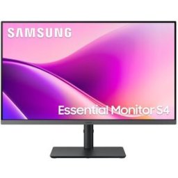 Monitor Profesional Samsung Essential Monitor S4 S43UF S27F430UAU/ 27"/ Full HD/ Regulable en altura/ Negro