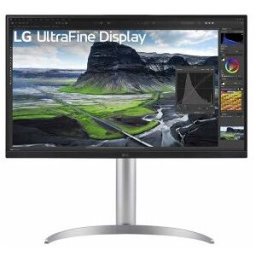 68,47cm/27" (3840x2160) LG UltraFine 27UQ850V-W 16:9 4K IPS 5ms 60Hz HDR400 HDMI DP USB-C Speaker Pivot Silver