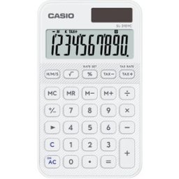 CALCULADORA CASIO ESCRITORIO BRANCO