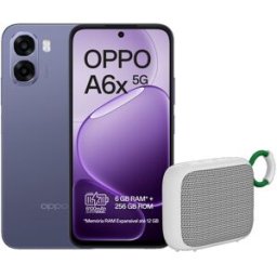 SMARTPHONE OPPO A6X 5G 256GB + COLUNA PORTÁTIL