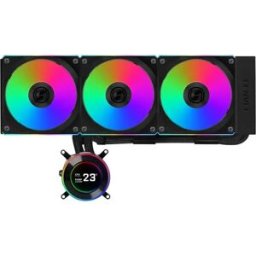 Water Cooler CPU Lian Li HydroShift II LCD 360R A-RGB All-In-One 360mm (Preto) - LIANLI