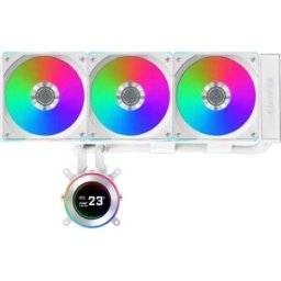 Water Cooler CPU Lian Li HydroShift II LCD 360R A-RGB All-In-One 360mm (Branco) - LIANLI