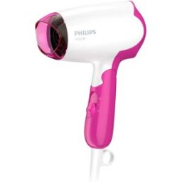 Secador de Cabelo DryCare BHD003/00 1400W (Rosa/Branco) - PHILIPS