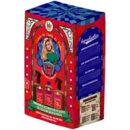 Lola Cosmetics Rapunzel Shampoo Rejuvenescedor 250ml + Tónico do Crescimento 250ml + Milk Spray Condicionador Leave-In 250ml