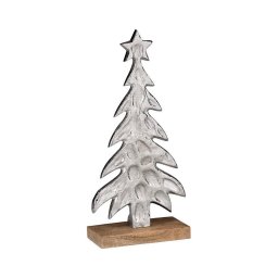 Eglo 427132 - Decoração de Natal BALIGUIAN 27x13 cm árvore/prateado