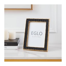Eglo 423141 - Moldura para foto ESASHI 13x18 cm preto/dourado