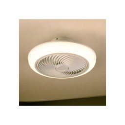 Brilagi-LED Luminária dim. c/ventilador LED 30W 230V 3000-6500K branca+comando