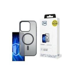 Capa Iphone 16 Pro Max 3MK Frosty Magcase Silicone Preto