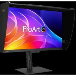 ASUS ProArt Display OLED PA27USD - Professional Monitor - 27'' (26.5'' viewable), 4K UHD (3840 x 2160), QD-OLED, 99% DCI-P3, ?E < 1, 240Hz, Auto Calibration, HDR-10, HLG, Dolby Vision, HDMI2.1, DisplayPort2.1, Thunderbolt 4 PD 96W, Calman Ready, ColourSpa