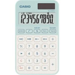 CALCULADORA CASIO ESCRITORIO VERDE