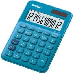 CALCULADORA SECRETÁRIA CASIO MS-20UC AZUL