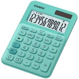 CALCULADORA SECRETÁRIA CASIO MS-20UC VERDE