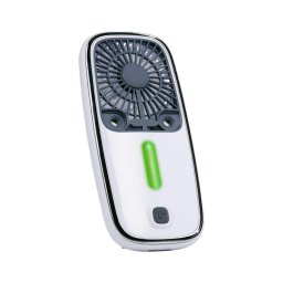 Ventoinha de bolso recarregável LED RGB com efeito de névoa 3,7 V 1200 mAh