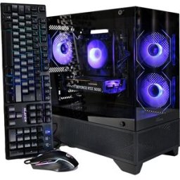 Outros Computador Desktop Gaming Intel Ultra 5 -225F 16GB RAM 1TB SSD 2.5P SATA Gráfica Nvidia RTX5050 8GB RAM Win 11 + Teclado + Rato