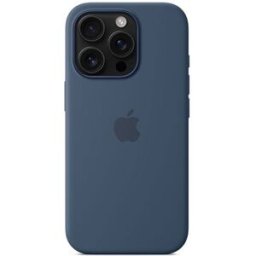 Apple Capa Silicone com MagSafe para iPhone 16 Pro - Azul denim