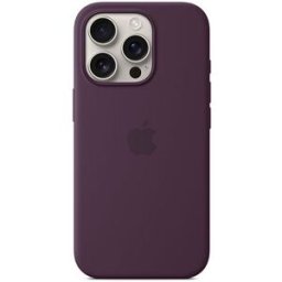 Apple Capa Silicone com MagSafe para iPhone 16 Pro - Ameixa
