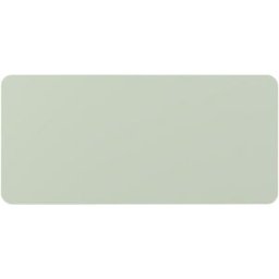 Chameleon Quadro branco CURVE , sem caixilho, com cantos arredondados, LxA 2380 x 1180 mm, verde, Quadro branco CURVE, sem caixilho, com cantos arredondados, LxA 2380 x 1180 mm, verde. Superfície de quadro de elevada qualidade e resistente a riscos em aço