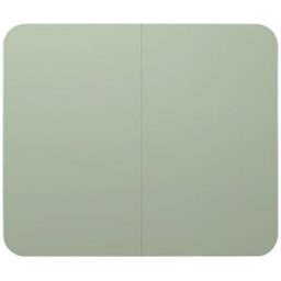 Chameleon Quadro branco XXL de design VisuWall Curve , chapa de aço, esmaltada, LxA 2940 x 1980 mm, verde, Quadro branco XXL de design VisuWall Curve, chapa de aço, esmaltada, LxA 2940 x 1980 mm, verde. Os painéis disponibilizam uma superfície de trabalho