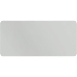 Chameleon Quadro branco CURVE , sem caixilho, com cantos arredondados, LxA 2380 x 1180 mm, cinzento, Quadro branco CURVE, sem caixilho, com cantos arredondados, LxA 2380 x 1180 mm, cinzento. Superfície de quadro de elevada qualidade e resistente a riscos