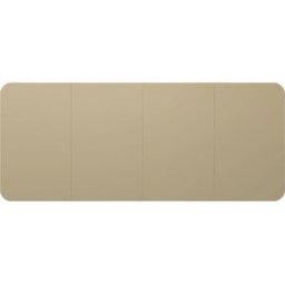 Chameleon Quadro branco XXL de design VisuWall Curve , chapa de aço, esmaltada, LxA 4900 x 1980 mm, castanho, Quadro branco XXL de design VisuWall Curve, chapa de aço, esmaltada, LxA 4900 x 1980 mm, castanho. Os painéis disponibilizam uma superfície de tr