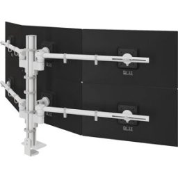 Dataflex Braço para monitor Viewgo Modular , regulação em altura 645 mm, para 6 monitores, branco, Braço para monitor Viewgo Modular, regulação em altura 645 mm, para 6 monitores, branco. Regulação estática em altura de 645 mm. Os braços suportam monitore