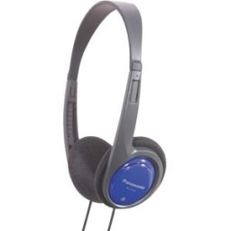Auscultadores RP-HT010E (Preto/Azul) - PANASONIC