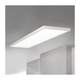 Orion - Painel LED de superfície regulável DISC, 40 W, 230 V, 2700/3000/4000 K, 115 x 30 cm, branco