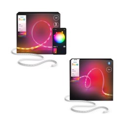 Philips - Fita LED RGBW regulável Hue FLUX 3+2m LED/31,5W/230V 2200-6500K