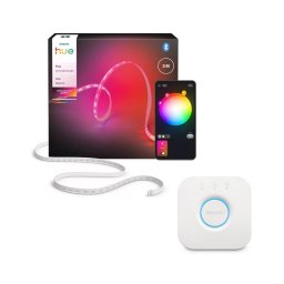 Philips - Fita LED RGBW dimerizável Hue FLUX 3m LED/29W/230V 2200-6500K + Hue bridge