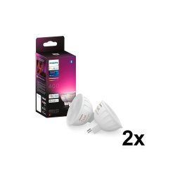 Conjunto de 4 lâmpadas LED RGBW reguláveis Philips Hue WACA GU5,3/MR16/6,3W/12V