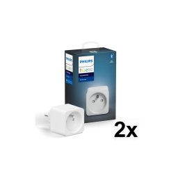 Conjunto de 2 tomadas inteligentes Philips Hue Smart Plug
