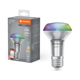 Lâmpada LED RGBW dimerizável R63 SMART+ E27/4,7W/230V 2700-6500K Wi-Fi -Ledvance