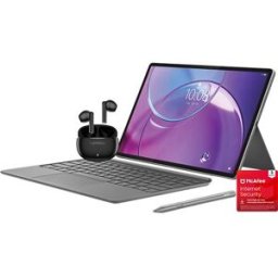 Lenovo Pack Fnac Tablet Idea Tab Pro Gen 2 - 8GB - 256GB - Wi-Fi - Luna Grey + ® Tab Pen Plus + ® 2-in-1 Keyboard Pack + Auriculares + McAfee