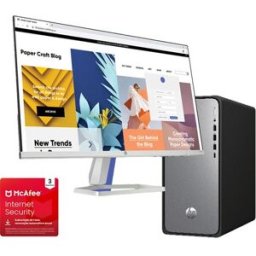HP Pack Fnac Desktop OmniDesk M02-0024np Intel® Core™ i5-13400 16GB 512GB SSD + Monitor 24'' + McAfee