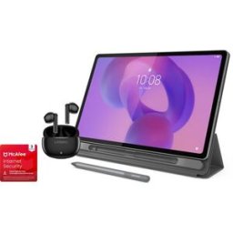 Lenovo Pack Fnac Tablet Idea Tab Plus TB361FU - 8GB - 256GB - Wi-Fi - Luna Grey + Tab Pen + Capa Folio + Auriculares + McAfee